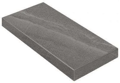 Керамогранит Italon Контемпора Карбон 33x120 ступень угловая правая в Казани