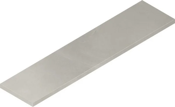 Керамогранит Italon Континуум Сильвер Ступень угловая левая 33х120 (Натуральная) в Казани