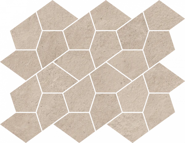Керамогранит Italon Этернум Крим Мозаика Калейдо 35.6х27.6 (Натуральная) в Казани