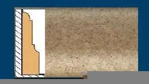 Плинтус пробковый ArtCorkDesing С 104 (Колер 5) 12x40x910 мм в Казани