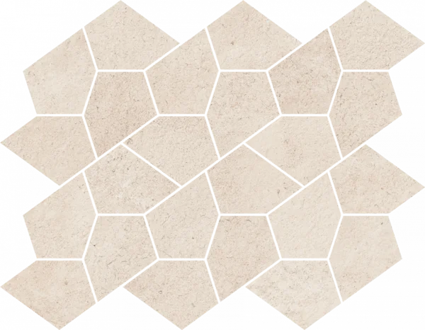 Керамогранит Italon Этернум Сноу Мозаика Калейдо 35.6х27.6 (Натуральная) в Казани
