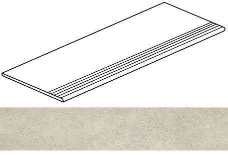 Керамогранит Italon Скайлайн Сноу 30х120 ступень в Казани