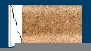 Плинтус пробковый ArtCorkDesing С 105 (Колер 8) 18x45x910 мм в Казани