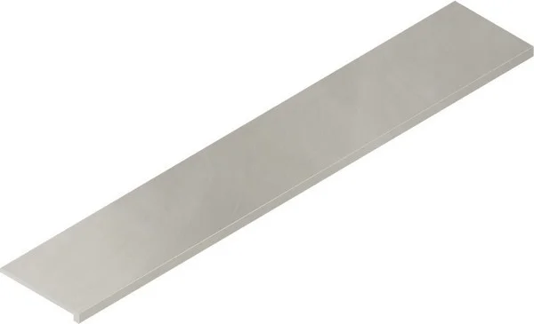 Керамогранит Italon Континуум Сильвер Ступень Фронт 33х160 (Натуральная) в Казани