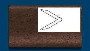 Угол пробковый наружный ArtCorkDesign С 303 Колер 14 в Казани