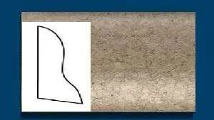 Плинтус пробковый ArtCorkDesing С 102 (Колер 6) 20x40x910 мм в Казани