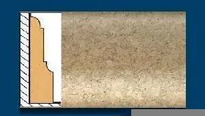 Плинтус пробковый ArtCorkDesing С 103 (Колер 4) 12х65х910 мм в Казани