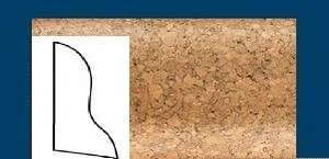 Плинтус пробковый ArtCorkDesing С 102 (Колер 8) 20x40x910 мм в Казани