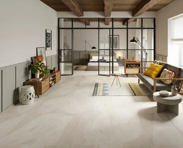 Керамогранит Coliseum Ардезия Уайт 60х120 (Натуральный и Реттифицированный) в Казани