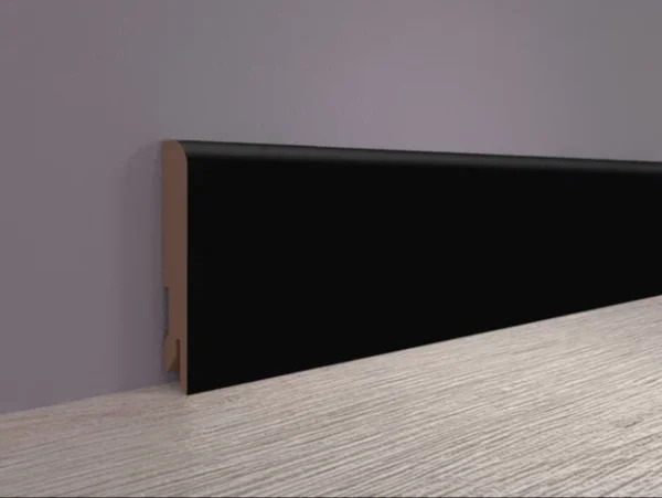 Плинтус MDF Bonkeel 24032 Чёрный Софт (100х16х2400 мм) в Казани