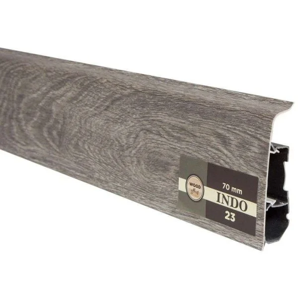 Плинтус пластиковый Arbiton INDO70 23 Дуб Модена 2,5 м в Казани