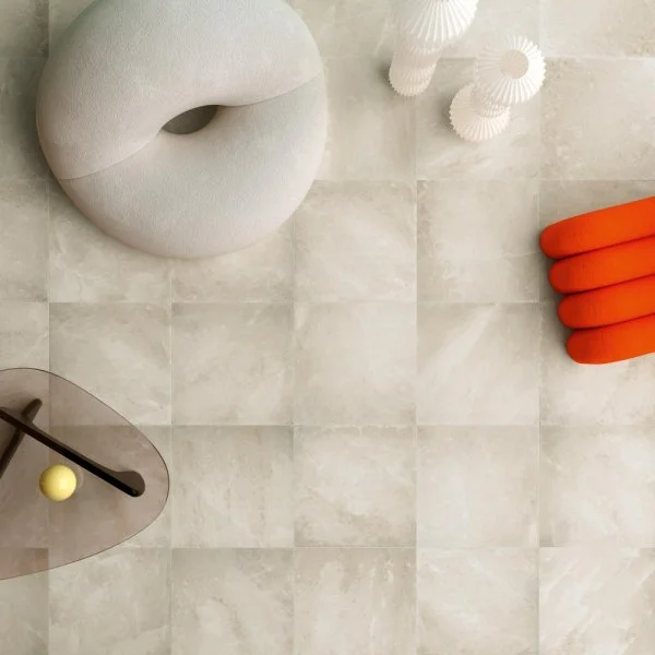 Керамогранит Coliseum Ривьера Уайт 60х60 (Натуральный и Реттифицированный) в Казани