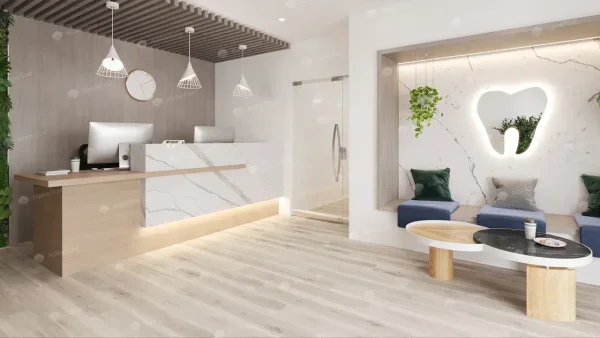 Кварц-виниловая плитка Alpine Floor Ultra Дуб Полярный ЕСО 5-19 2 мм. 34 класс в Казани