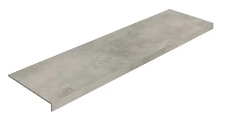 Керамогранит Coliseum Монца Грэй Ступень фронтальная (Натуральный, 33х120) в Казани