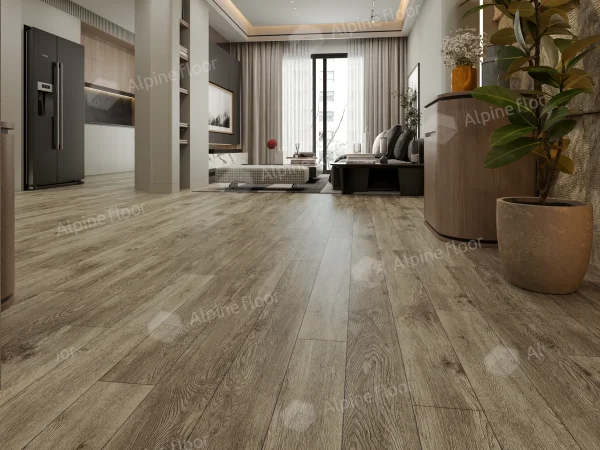 Каменно-полимерная плитка Alpine Floor Grand Sequoia Village Венге Грей ECO 11-807 4мм, 43 класс в Казани