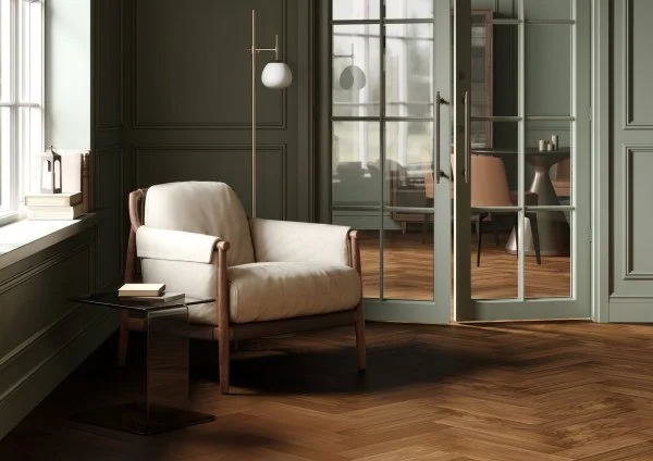 Паркетная доска Quartz Parquet Штучный паркет Орех Американский 44-400-29 в Казани