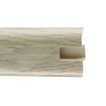 Пластиковый плинтус Royce №853 Дуб Супрема (58х22х2200мм) в Казани
