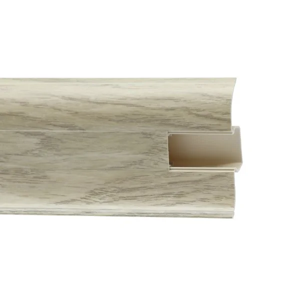 Пластиковый плинтус Royce №853 Дуб Супрема (58х22х2200мм) в Казани