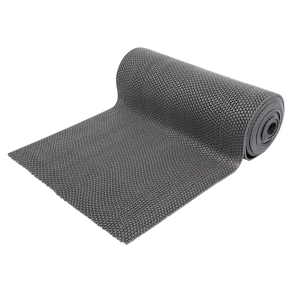 Грязезащитное рулонное покрытие ЗигЗаг Серый 5 мм (1,2 м) Китай в Казани