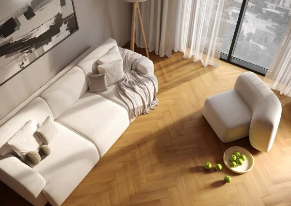 Паркетная доска Quartz Parquet Штучный паркет Тик Южноамериканский 44-400-71 в Казани