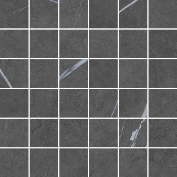 Керамогранит Italon Метрополис Империал Блэк Мозаика 30х30 (Натуральная) в Казани