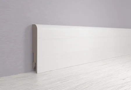 Плинтус MDF Bonkeel 24116 Белый (80х16х2400 мм) в Казани