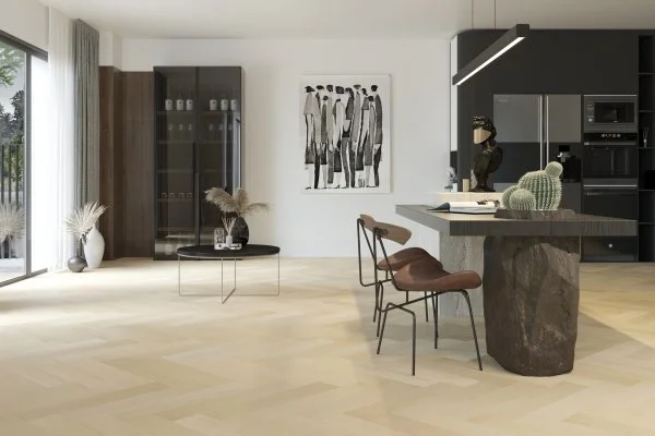 Паркетная доска Quartz Parquet Английская Ёлка Дуб Испанский 33-404 в Казани