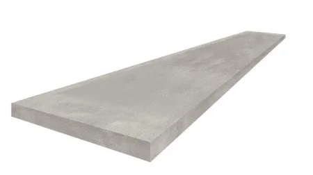 Керамогранит Coliseum Экспо Грэй Ступень угловая левая (Натуральный, 33х60) в Казани