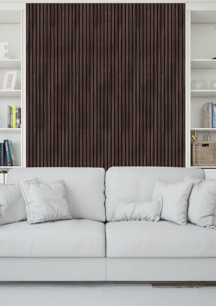 Декоративная панель для стен HiWood LV124 BR395K (120х12х2700мм) в Казани