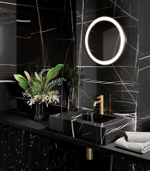 Керамогранит Italon Шарм Делюкс Сахара Нуар 80х80 (Натуральная и реттифицированная) в Казани