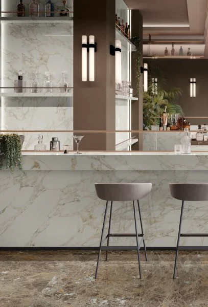 Керамогранит Italon Шарм Делюкс Арабескато Уайт 80х160 (Люкс и реттифицированная) в Казани