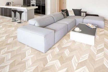 Пробковое покрытие CorkStyle Chevron Creme в Казани