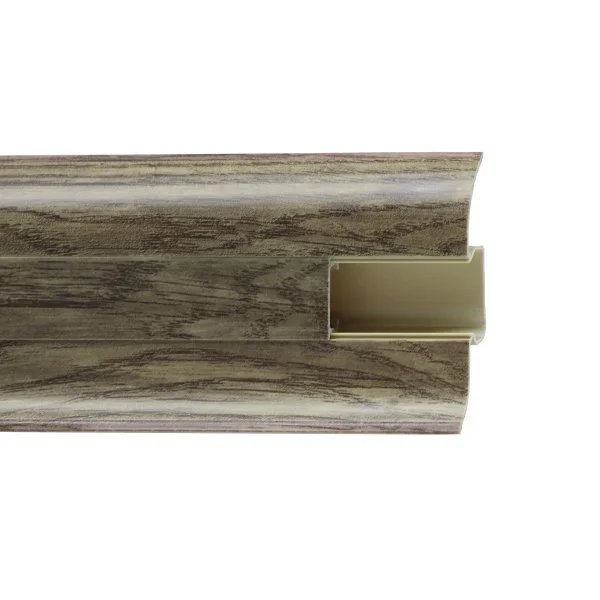 Пластиковый плинтус Royce №841 Дуб Миланский (58х22х2200мм) в Казани