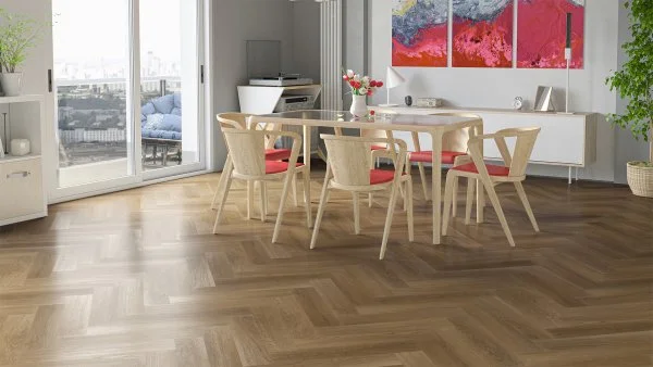 Кварц-виниловая плитка Fargo Parquet 4мм 33-63W948 Дуб Монако (Градиент) в Казани
