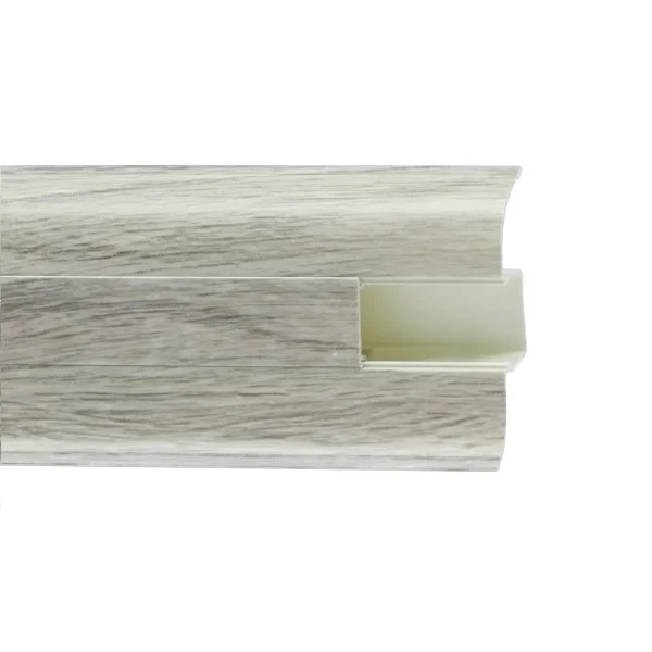 Пластиковый плинтус Royce №822 Дуб Альба (58х22х2200мм) в Казани