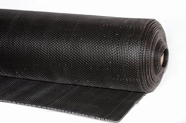 Грязезащитное рулонное покрытие ЗигЗаг Черный 5 мм (0,9 м) Китай в Казани