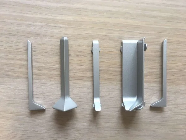 Соединитель для плинтуса ЭлитПроф Плоский 100 (Алюм) в Казани