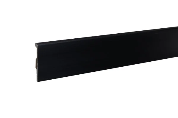 Плинтус дюрополимерный Bonkeel 02 Черный (80х14х2000 мм) в Казани