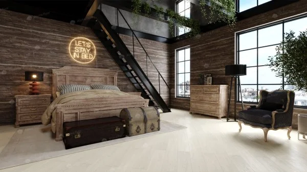 Каменно-полимерная плитка Alpine Floor Classic Light Дуб Арктик ECO 134-77 MC 3.5мм, 34 класс в Казани