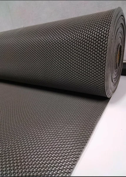 Грязезащитное рулонное покрытие ЗигЗаг Серый 5 мм (1,2 м) Китай в Казани