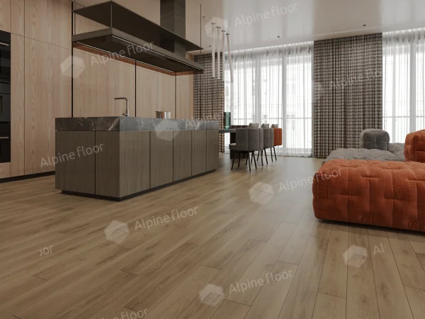 Каменно-полимерная плитка Alpine Floor Grand Sequoia Village Вайпуа ECO 11-1907 4мм, 43 класс в Казани