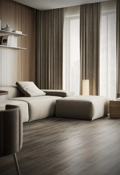 Кварц-виниловая плитка Refloor Fargo Bevel 50-6191-41 Дуб Бастион в Казани