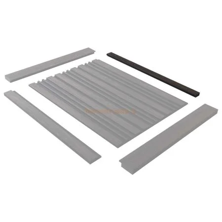 Финишный молдинг LF124B BR395K левый декорированный (31х12х2700мм) в Казани