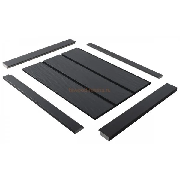 Финишный молдинг LF124A GR15K правый декорированный (42х12х2700мм) в Казани