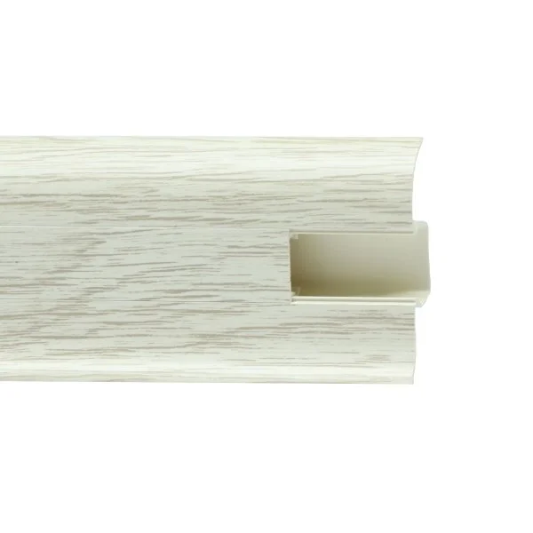 Пластиковый плинтус Royce №851 Дуб Льняной (58х22х2200мм) в Казани