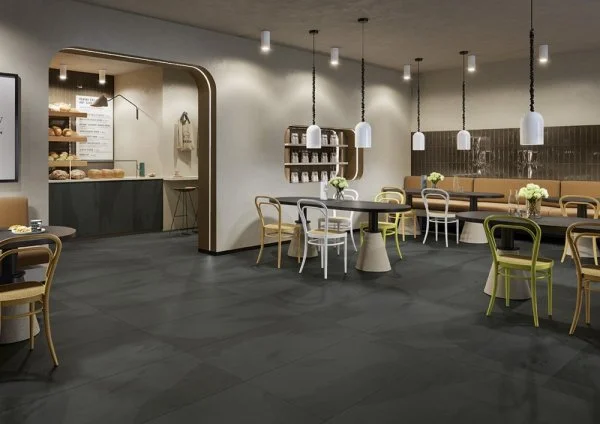 Керамогранит Coliseum Ардезия Блэк 60х120 (Натуральный и Реттифицированный) в Казани