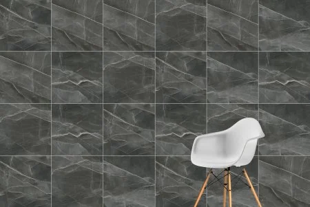 Керамогранит Vitra SityMarble Калакатта Блэк 60х60 (Лаппатированная и Реттифицированная) в Казани