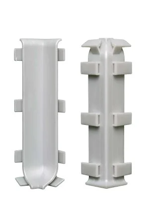 Внутренний угол Bonkeel ПЛ80 серый (ПВХ) в Казани