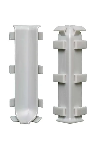 Внутренний угол Bonkeel ПЛ80 серый (ПВХ) в Казани