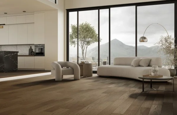 Паркетная доска Quartz Parquet Классик 5 мм Дуб Брауни 413 в Казани